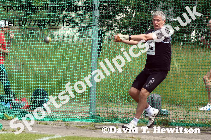Mens hammer, 2019 NEMA Track and Field Champs, Monkton. Photo:  David T. Hewitson/Sports for All Pics